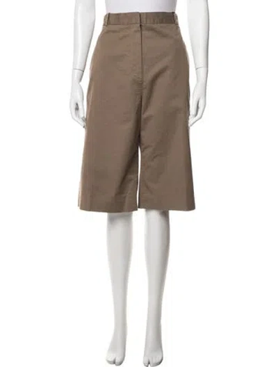 Pre-owned The Row Knee-length Shorts W/ Tags In Neutrals