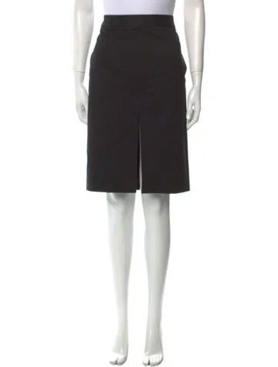 Pre-owned The Row Knee-length Skirt In Black