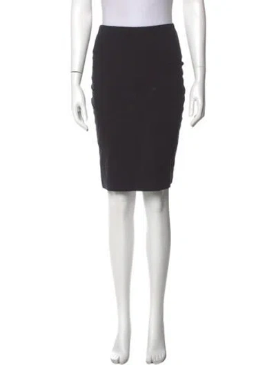 Pre-owned The Row Knee-length Skirt In Black