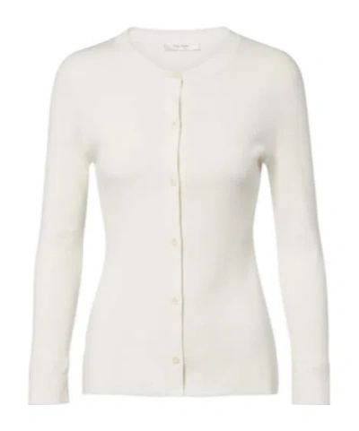 The Row Knitted Cardigan In White