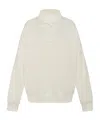 The Row Corzas Cotton Sweatshirt In White