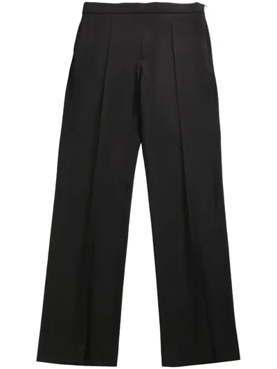 The Row Knitted Trousers In Black