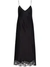 The Row Kolara Midi Dress In Black