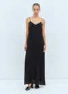 The Row 'constantine' Maxi Dress In Black