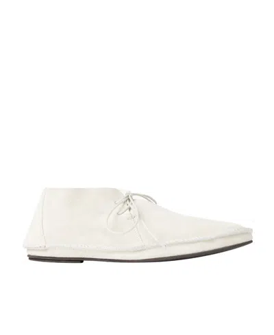The Row Lace-up Boots In White
