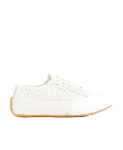 The Row Lace-up Low-cut Casual Shoes In White