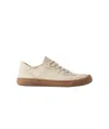 The Row Woman Sneakers Beige Size 7 Textile Fibers In Neutral