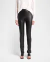 The Row Woman Black Trousers In Black