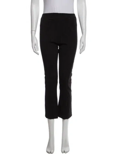 Pre-owned The Row Lambskin Flared Pants In Black
