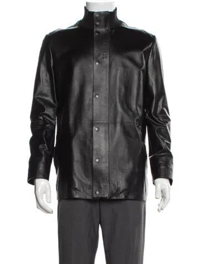 Pre-owned The Row Lambskin Jacket In Black