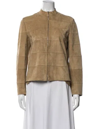 Pre-owned The Row Lambskin Jacket In Neutrals