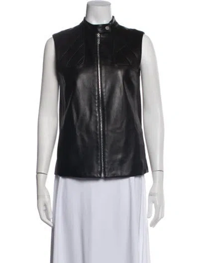 Pre-owned The Row Lambskin Vest In Green