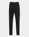 The Row Landais Mid-rise Straight-leg Jeans In Black