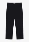 The Row Landais Straight-leg Jeans In Black