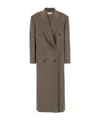 The Row Harisi Coats And Trench Coats In Green
