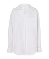 The Row Lapel Long-sleeved Shirt In White