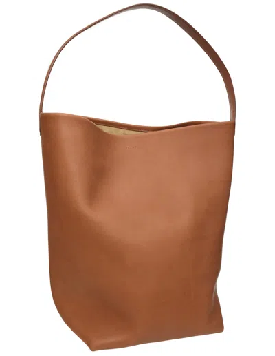 The Row Large N-s Park Tote Bag In Brown