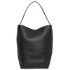 The Row N/s Park Tote Large In Lux Grained Calfksin In Black
