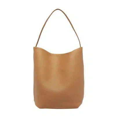 The Row Large N/s Park Tote Bag In Beige