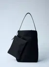 The Row Large N/s Park Tote Bag In Black