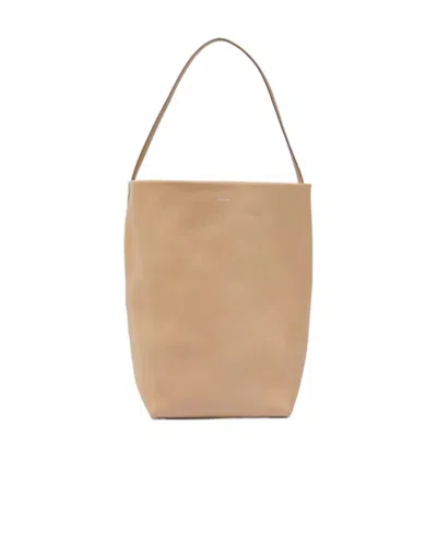 The Row Large N/s Park Tote Bag In Nude