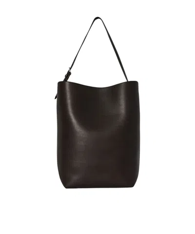 The Row Large N/s Park Tote In Black