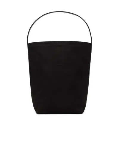 The Row Large N/s Park Tote In Black