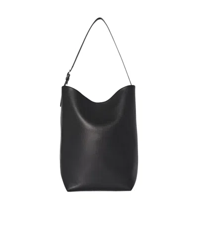 The Row Large N/s Park Tote In Black