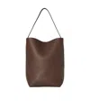 The Row Large N/s Park Tote Lux Grain Bag In Brown