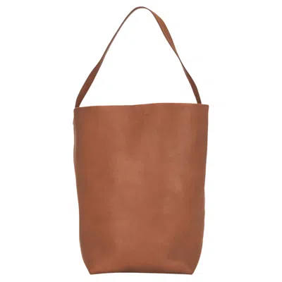 Pre-owned The Row Large N/s Park Tote 'dark Cuir' | Brown | Women's Size Onesize