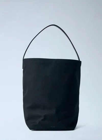 The Row Large N/s Park Tote Bag In Black