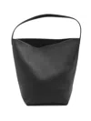 The Row Large Park Tote Bag In Black