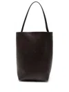 The Row Large Park Tote Bag In Brown
