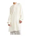 The Row Large Silhouette Long-sleeved Shirt In White