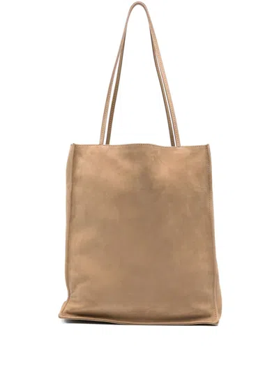 The Row Large To Go Tote Bag In Neutrals