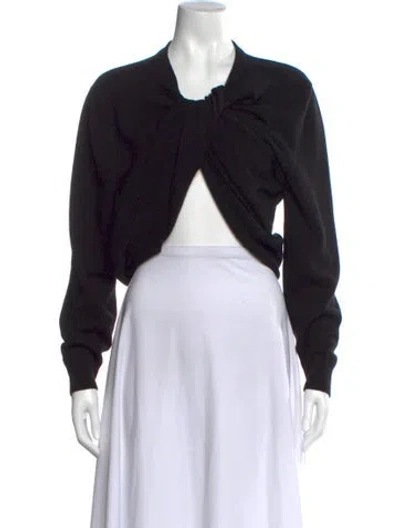 Pre-owned The Row Laris Cashmere Sweater In Black