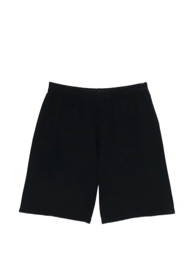 The Row Larissa Cotton Shorts In Blue