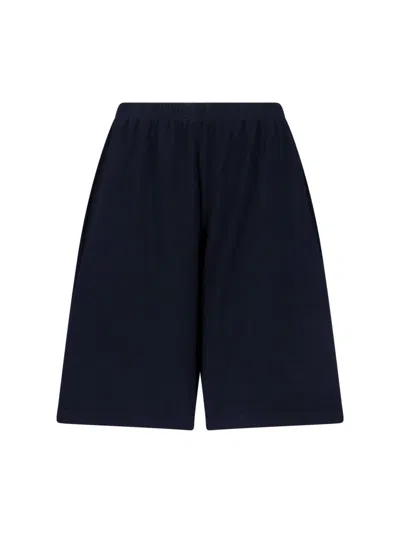 The Row 'larissa' Shorts In Blue