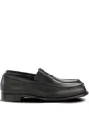 The Row Lars Loafers In Black