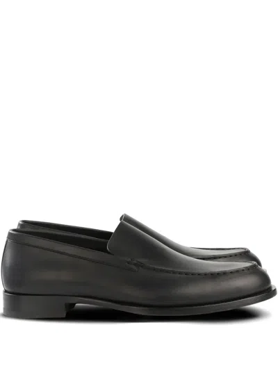 The Row Lars Loafers In Black