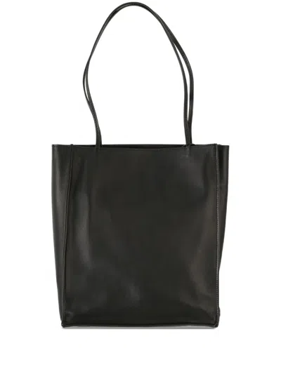 The Row Latge Park Tote Bag In Black