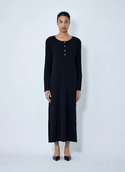 The Row Latoya Maxi Dress In Black