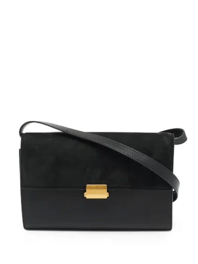 Pre-owned The Row Laurie Shoulder Bag In Black