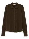 The Row Lautaro Cardigan In Brown