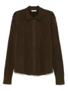The Row Lautaro Cardigan In Brown