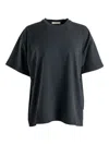 The Row Lavinia Cotton T-shirt In Black