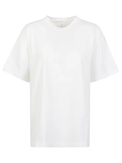 The Row Lavinia Cotton T-shirt In White