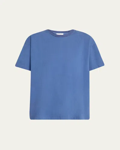 The Row Lavinia Oversized T-shirt In Blue
