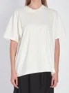 The Row Lavinia Oversized Crew-neck T-shirt In White