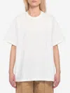 The Row Lavinia Oversized Crew-neck T-shirt In White